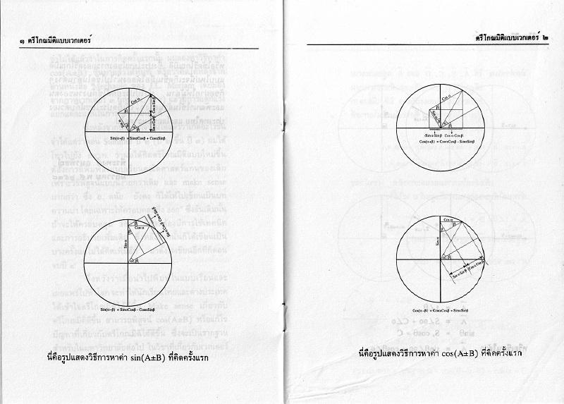 New Trigonometry as Vector